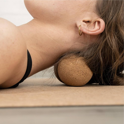 Massageboll dubbel av kork
